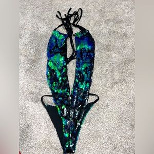 Mermaid Sequin Body Suit